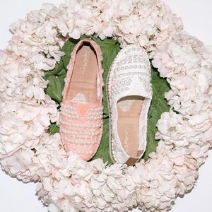 NWT Joy and Mario San Vicente Beaded Espadrilles 8.5